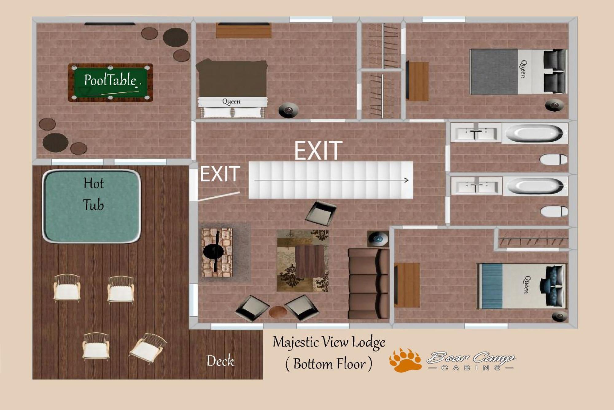Majestic View Lodge, Amazing Views, Hot Tub, 1089 Free Tickets Each Paid Day, Dollywood And More 개틀린버그 외부 사진